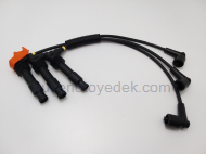 Opel Vectra B için uygun BUJİ KABLOSU TAKIM Vectra B 2,5 123456 Piston İthal İTHAL