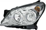 Opel Astra H için uygun Astra H Krom Sol Far İthal İTHAL