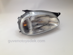 Opel Corsa B için uygun Opel Corsa B Far Manuel Sol İTHAL