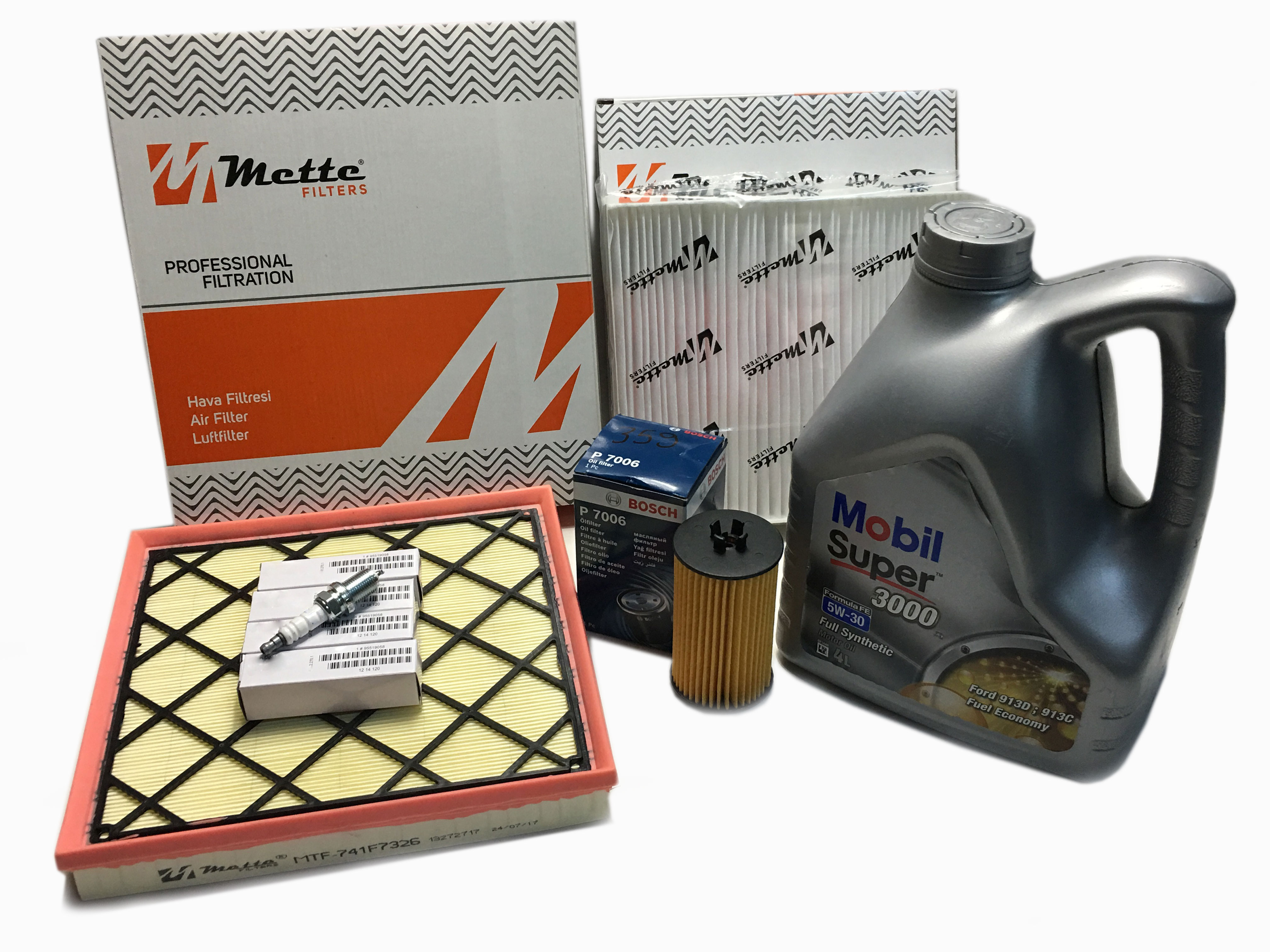 Opel Astra J için uygun Opel Astra J Bakım Kiti Set Halinde (A1.6XER Z1.6XER) 4 Adet Buji, Motor Yağı, Yağ Filtresi, Hava Filtresi, Polen Filtresi İTHAL , Tüm Motorlar, A1.6XER, Z1.6XER