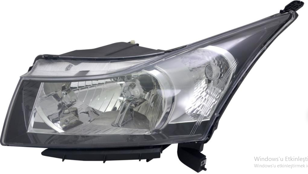 Chevrolet Cruze Sedan modeller için uygun Chevrolet Cruze Far Sol Krom İthal İTHAL