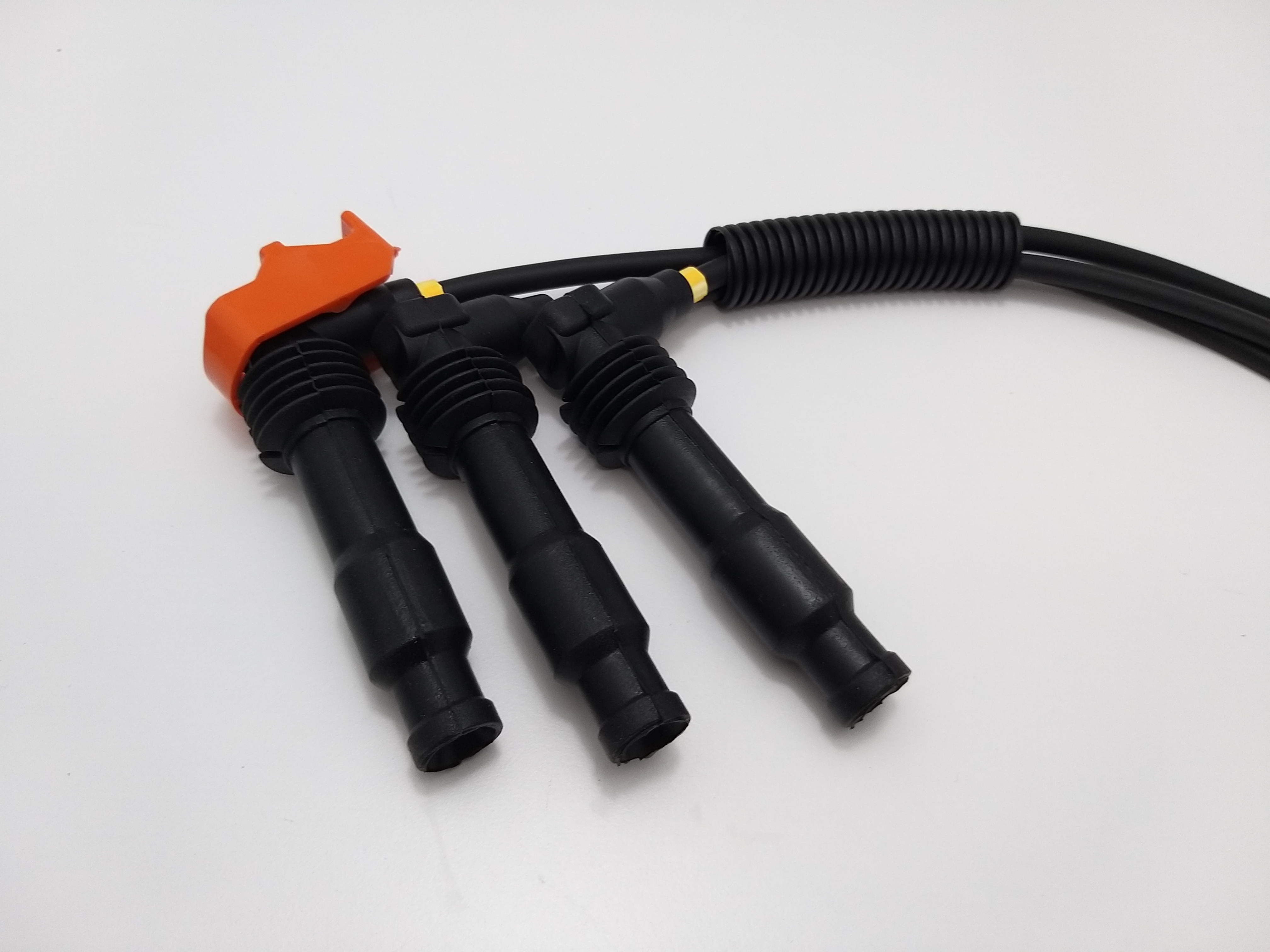 Opel Vectra B için uygun BUJİ KABLOSU TAKIM Vectra B 2,5 123456 Piston X25XE Yerli YERLİ , Tüm Motorlar, X2.5XE